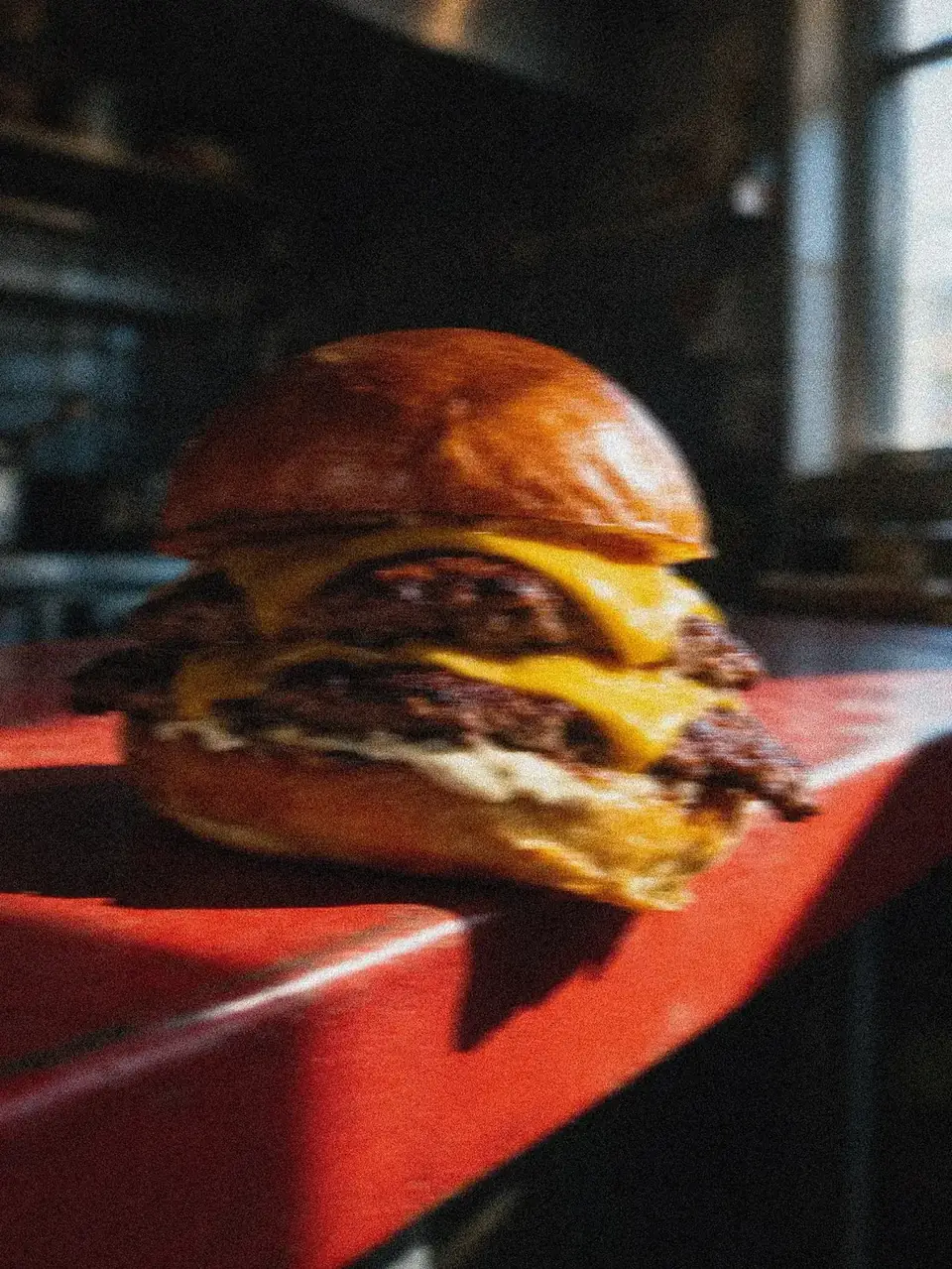 The Cheese Zen — Japanese wagyu smash burger